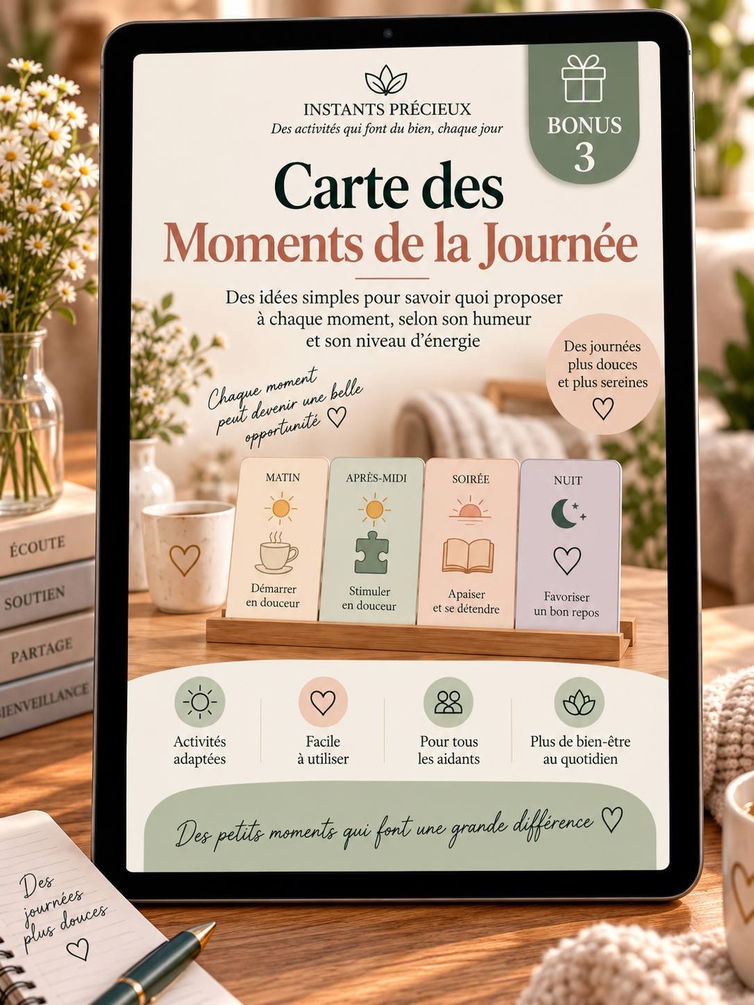 Carte des Moments de la Journée