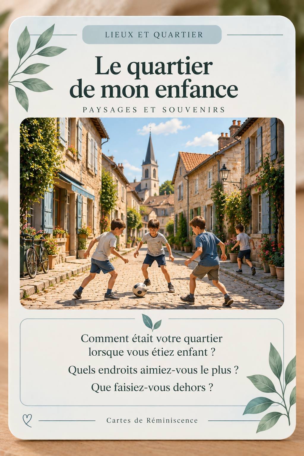 Fiche : Mieux Connaître la Personne