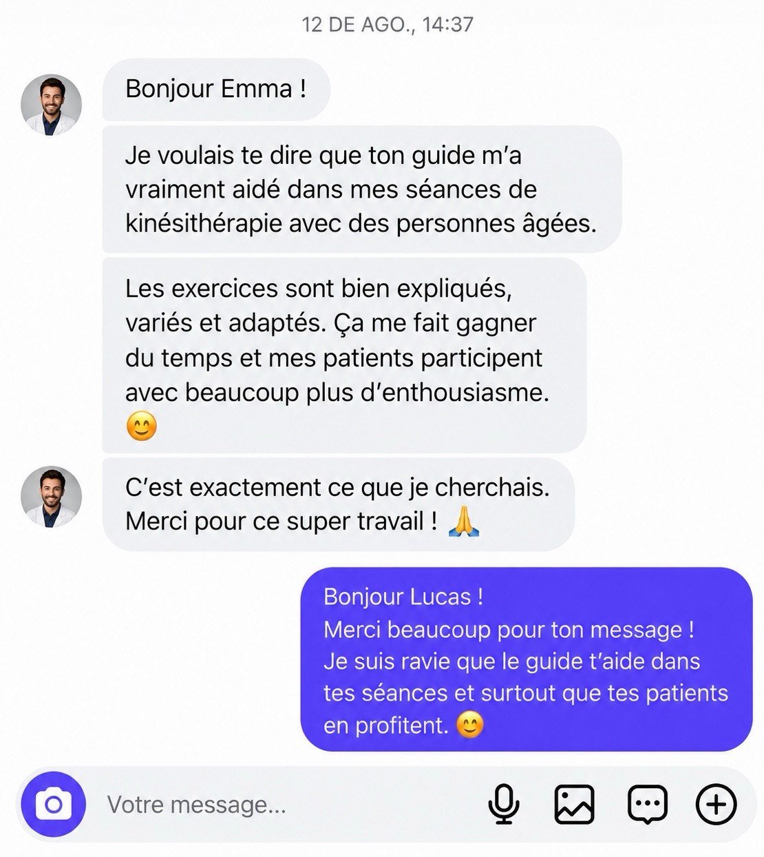 Témoignage client