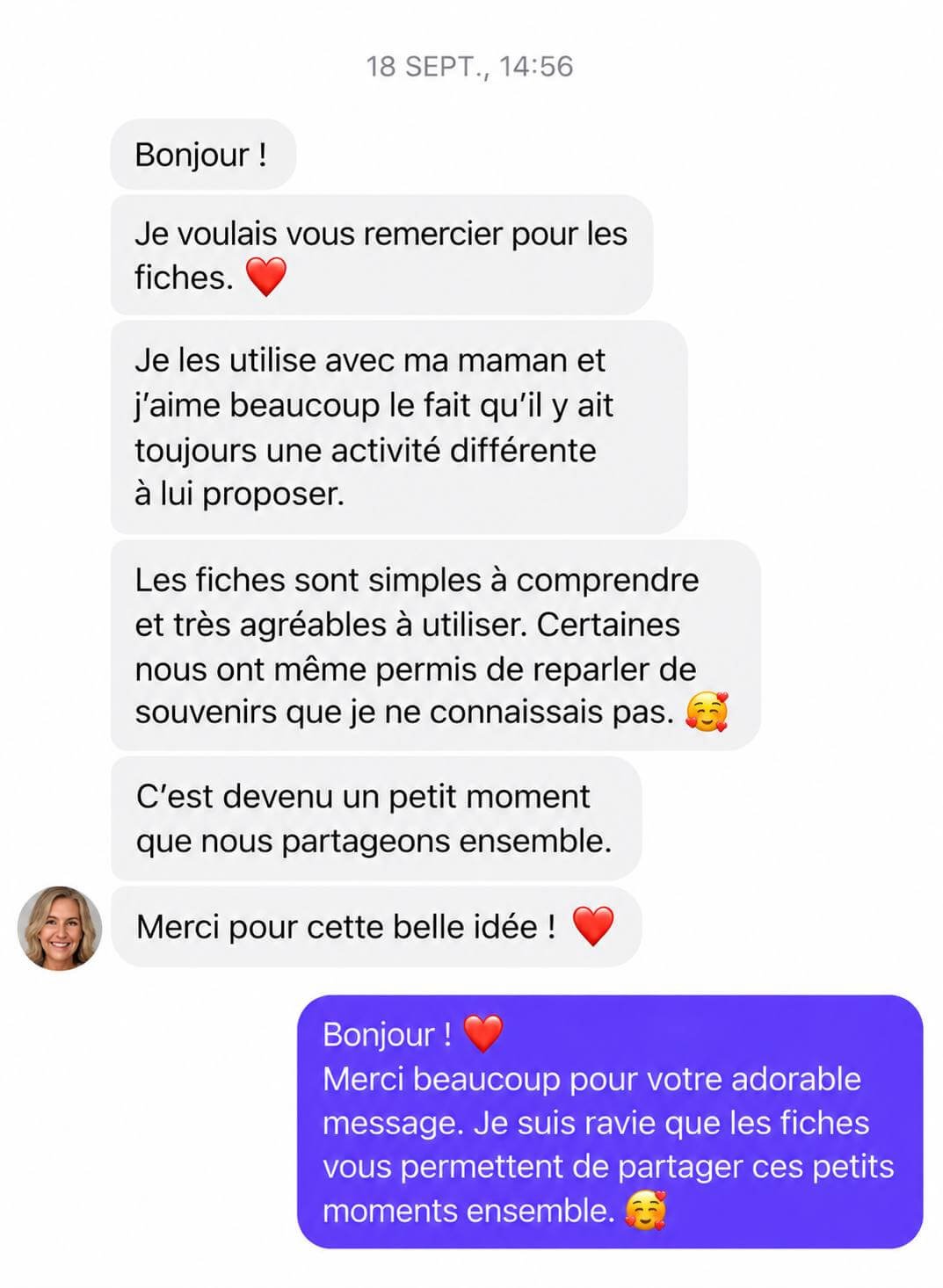 Témoignage client