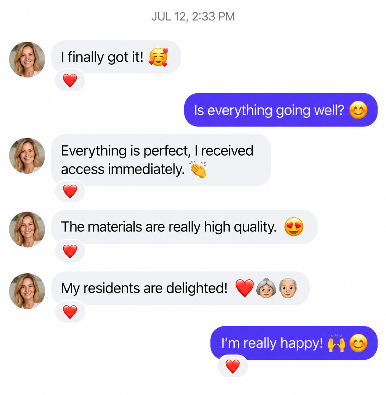 Customer feedback 1