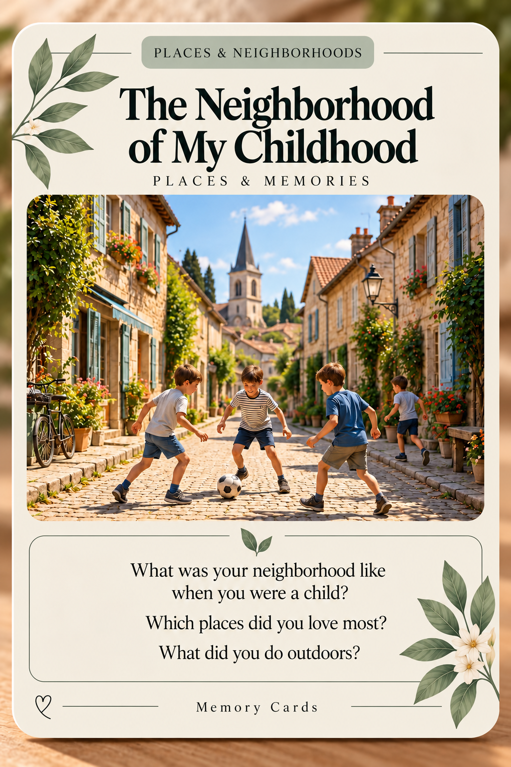 Card 5: Getting to Know the Person